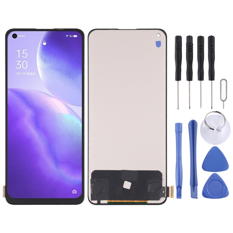 適用於 OPPO Reno5 5G / Reno5 4G / K9 / Realme Q3 Pro / Realme GT Neo 液晶觸摸總成TFT材質，不支持指紋識別