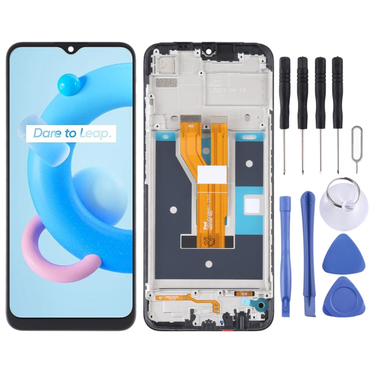 適用於OPPO Realme C20 / Realme C21 / Realme C11 原裝液晶觸摸總成帶框