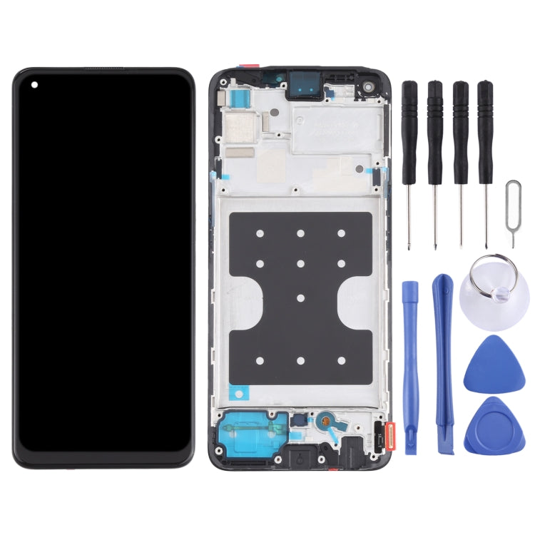 適用於OPPO Realme 7 Pro RMX2170 原裝液晶觸摸總成帶框