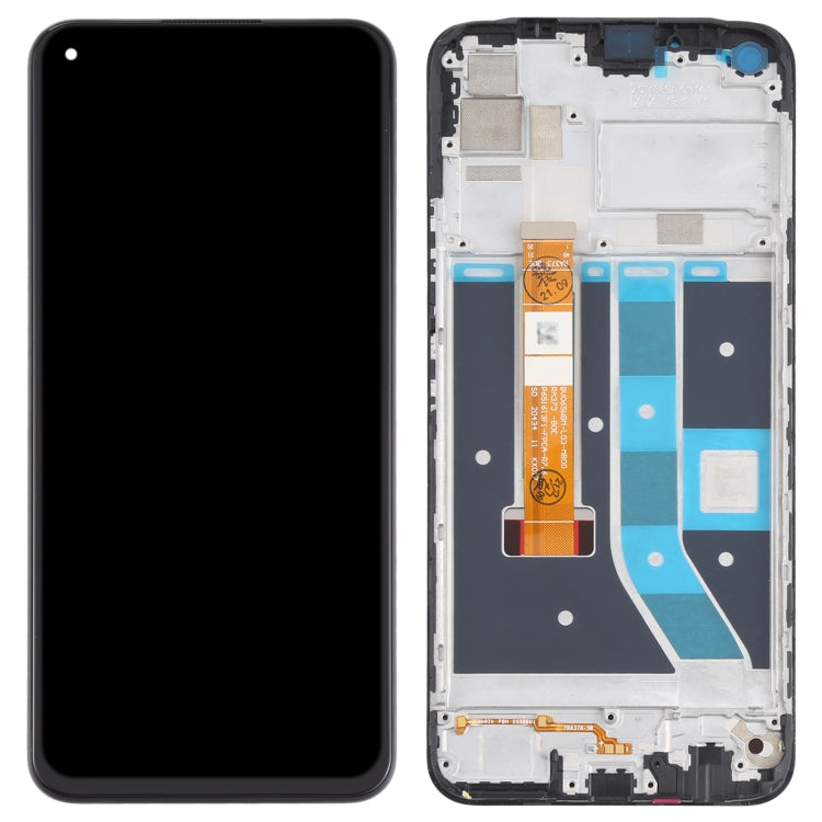 適用於OPPO Realme 7i / Realme C17 RMX2101 RMX2103 TFT材質 液晶觸摸總成帶框
