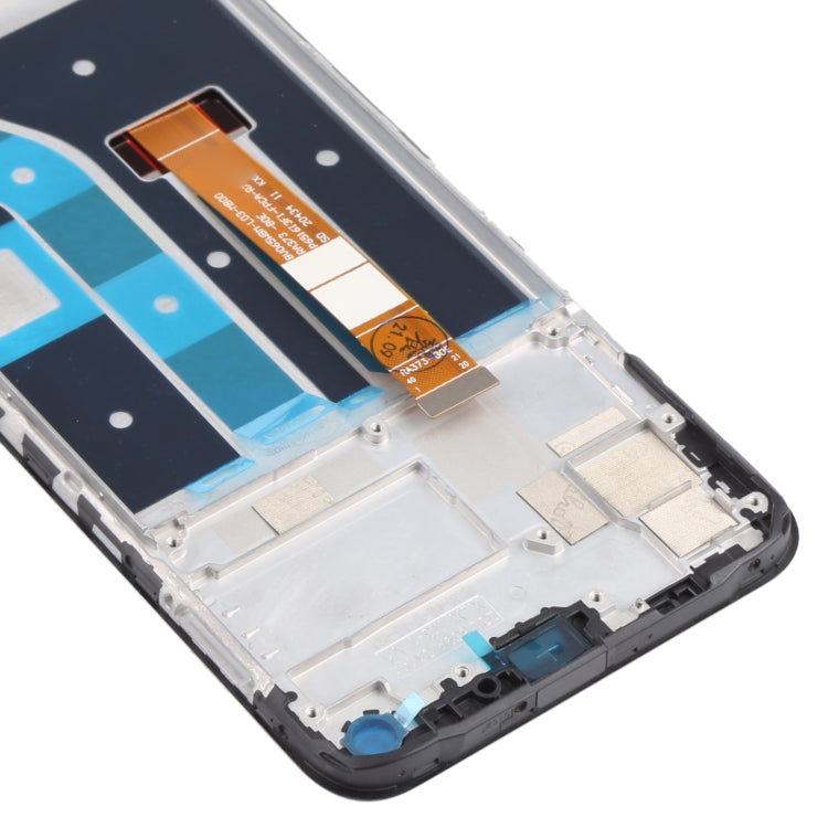 適用於OPPO Realme 7i / Realme C17 RMX2101 RMX2103 TFT材質 液晶觸摸總成帶框