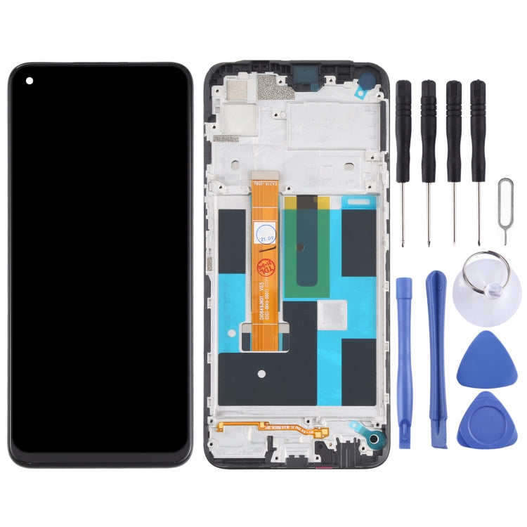 適用於OPPO Realme Narzo 20 Pro / Realme 7 4G RMX2155 TFT材質 液晶觸摸總成帶框