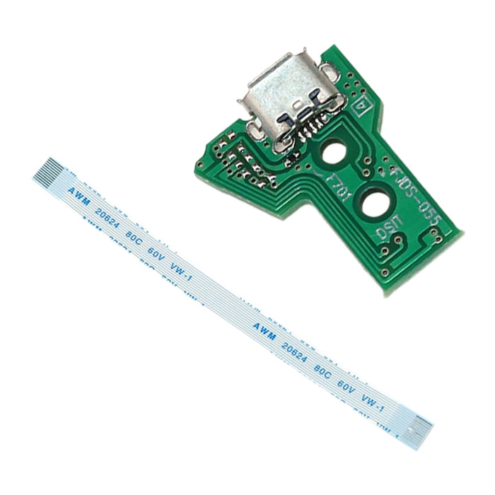 JCD JDS-055尾插小板帶12Pin FPC排線適用於PS4