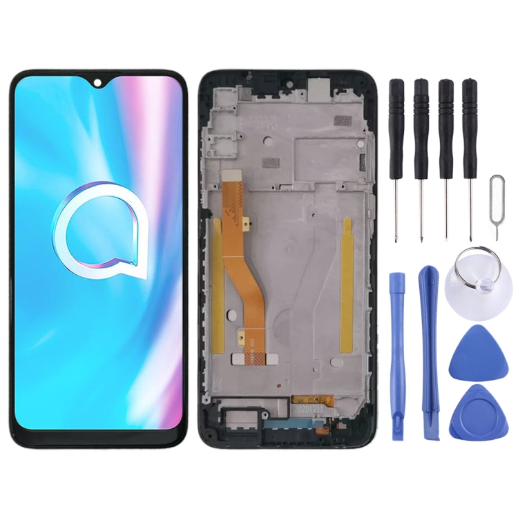 適用於Alcatel 1SE 2020 OT5030 5030 5030D 5030F OEM液晶觸摸總成帶框