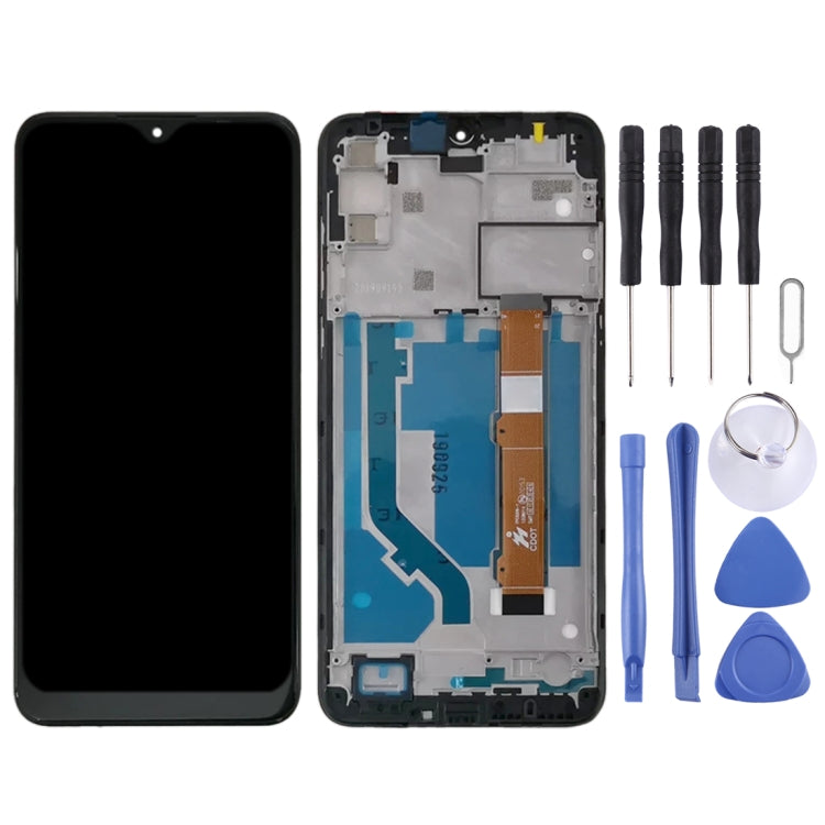 適用於Alcatel 3L 2020 OT5029 5029D 5029Y 5029U 5029 OEM液晶觸摸總成帶框