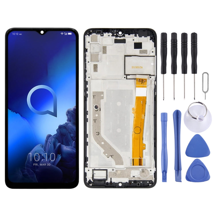 適用於Alcatel 3X 2019 5048Y 5048U 5048 OT5048Y OT5048 OEM液晶觸摸總成帶框