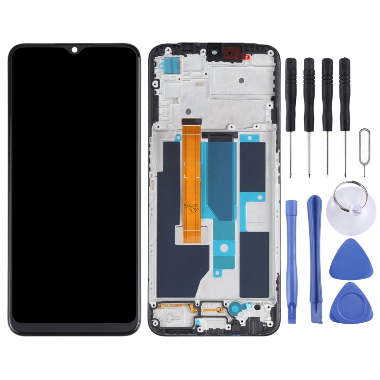 適用於 OPPO A55 5G / Realme V11 5G PEMM00 PEMM20 PEMT00 PEMT20 原裝液晶觸摸總成帶框