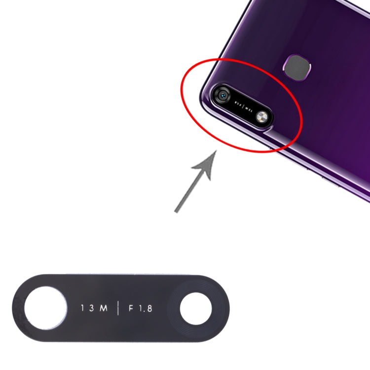 10個一賣 後置攝像頭鏡片/鏡面 適用於Infinix Hot 7 X624B, X624, X652A