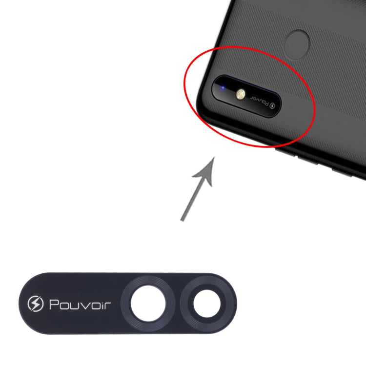 10個一賣 後置攝像頭鏡片/鏡面 適用於Tecno Pouvoir 3 Air LC6
