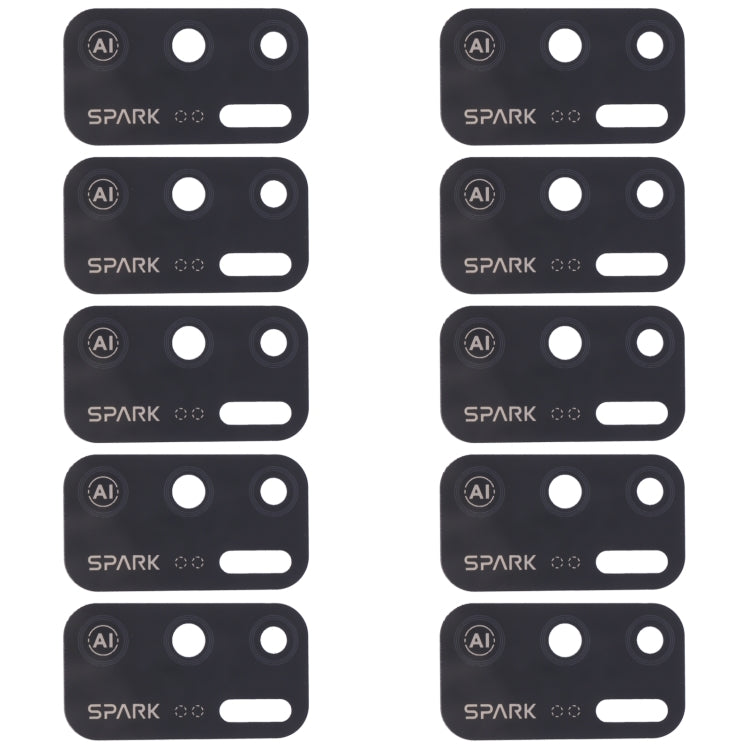 10個一賣 後置攝像頭鏡片/鏡面 適用於Tecno Spark 5 Air KD6a