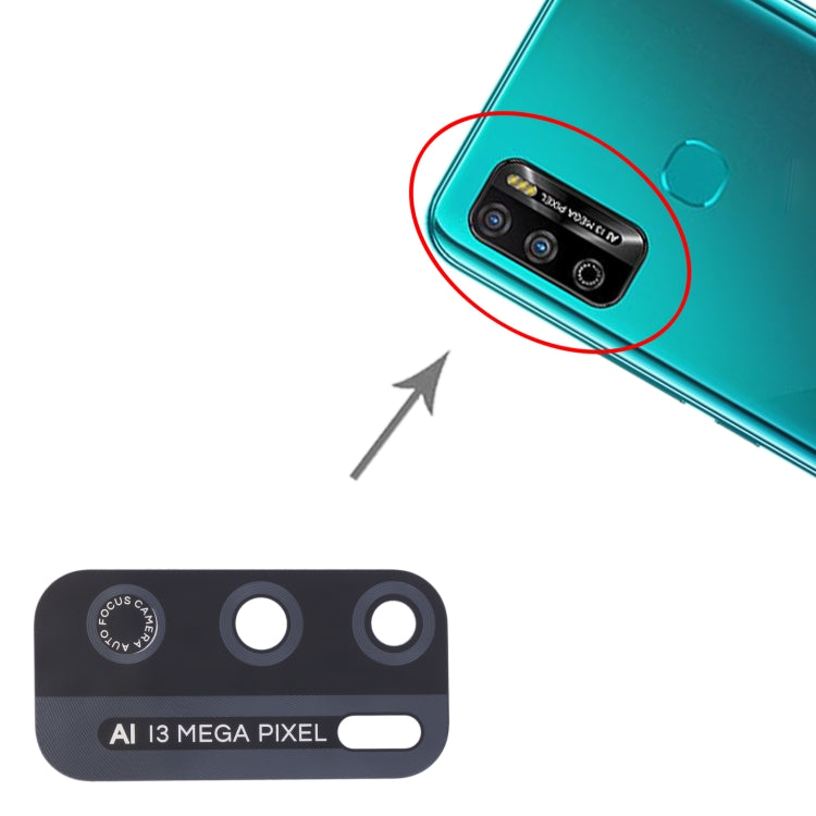 10個一賣 後置攝像頭鏡片/鏡面 適用於Infinix Hot 9 Play X680, X680B, X680C