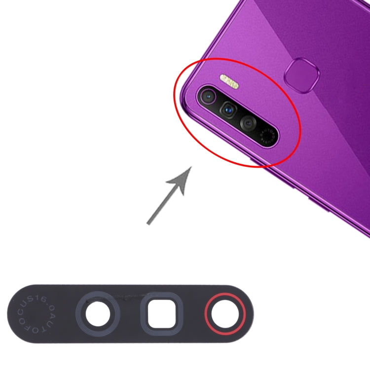 10個一賣 後置攝像頭鏡片/鏡面 適用於Infinix S5 Lite X652B, X652C
