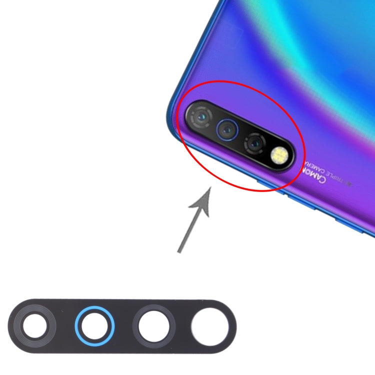 10個一賣 後置攝像頭鏡片/鏡面 適用於Tecno Camon 12 CC7s