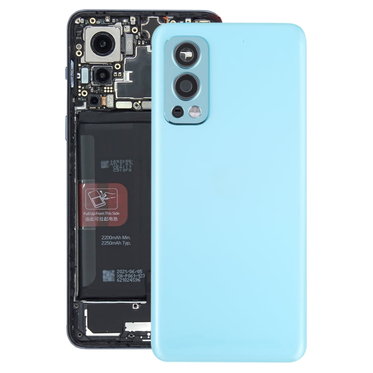 適用於OnePlus Nord 2 電池后蓋帶相圈