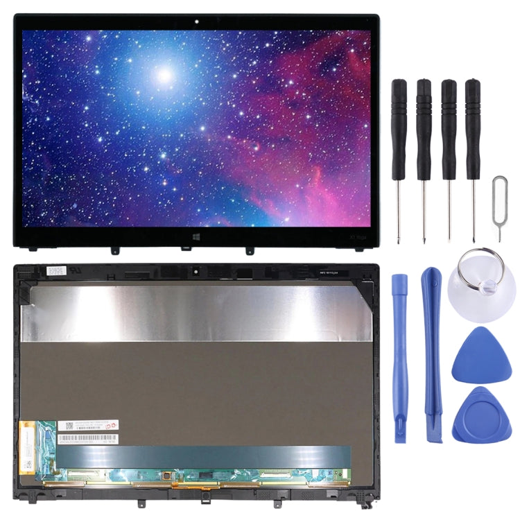 適用於Lenovo ThinkPad X1 Yoga 1st Gen 2nd Gen 原裝液晶觸摸總成帶框OLED材質