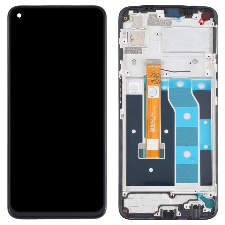 適用於OPPO Realme Narzo TFT材質 液晶觸摸總成帶框