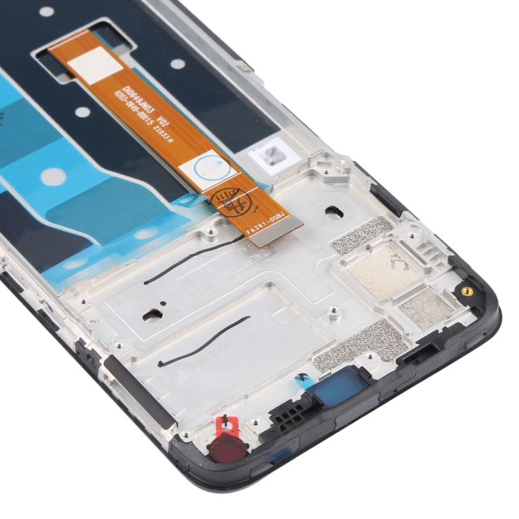 適用於OPPO Realme Narzo TFT材質 液晶觸摸總成帶框