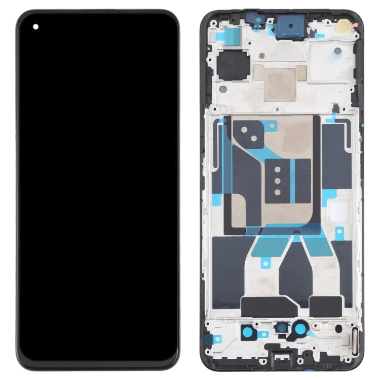 適用於OPPO Realme GT 5G RMX2202 原裝Super AMOLED材質 液晶觸摸總成帶框