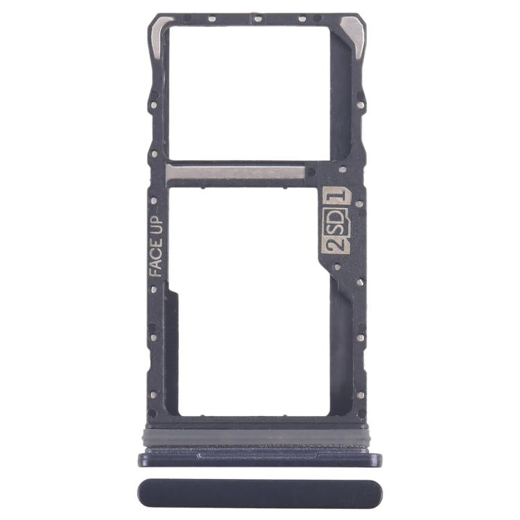 For Motorola Moto G50 SIM Card Tray + Micro SD Card Tray