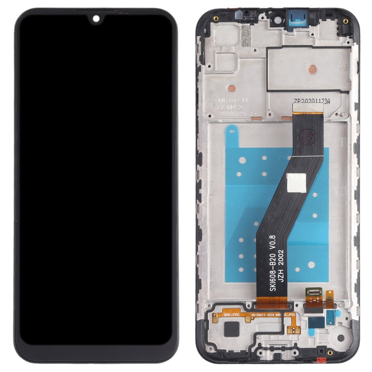 適用於 Motorola Moto E6S XT2053 XT2053-2 TFT材質 液晶觸摸總成帶框