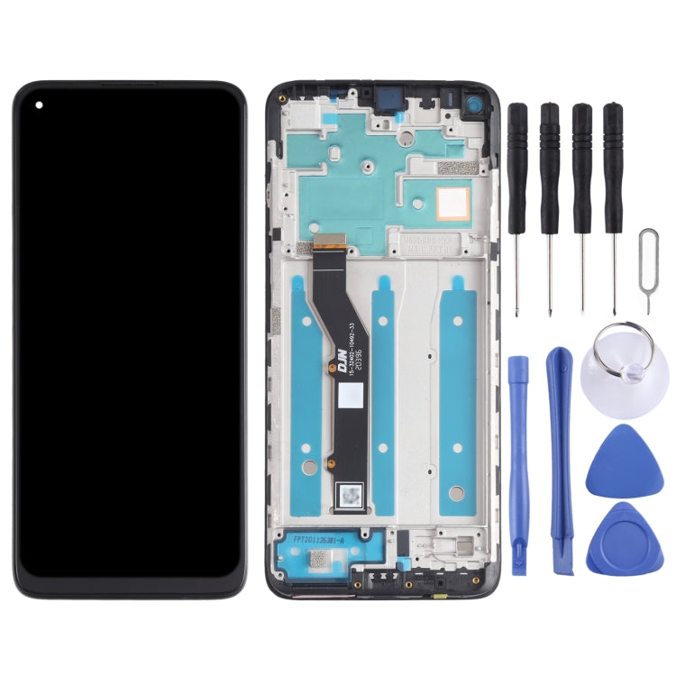 適用於 Motorola Moto G9 Plus XT2087-1 TFT材質 液晶觸摸總成帶框