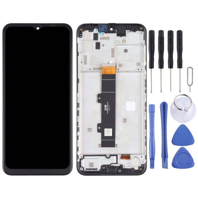 適用於 Motorola Moto G30 XT2129-1 XT2129-2 TFT材質 液晶觸摸總成帶框