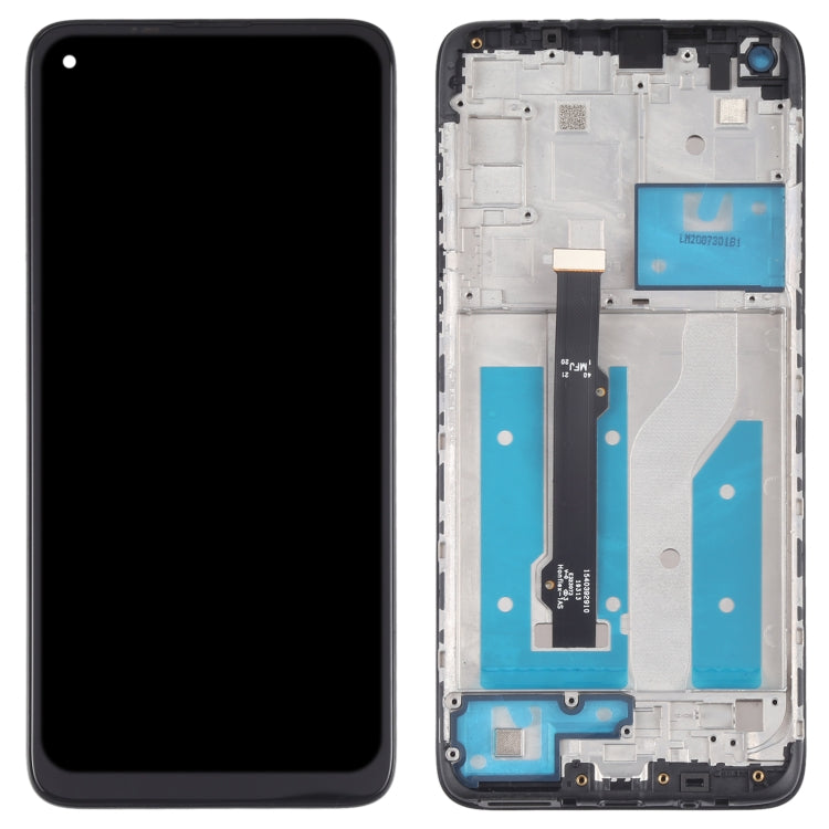 適用於 Motorola Moto G8 XT2045-1 TFT材質 液晶觸摸總成帶框