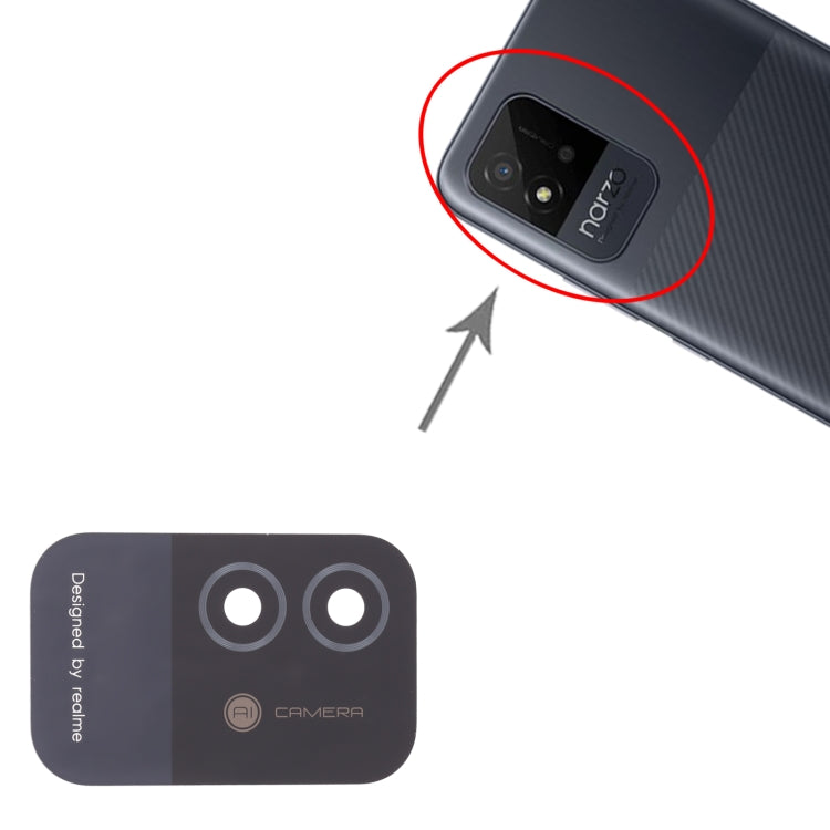 適用於OPPO Realme Narzo 50i RMX3235 攝像頭鏡片 10個一賣