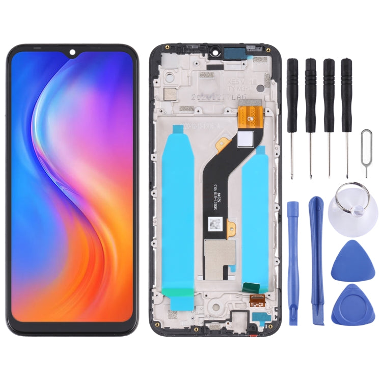 適用於Tecno Spark Go 2020 / Spark 6 Go KE5J 原裝液晶觸摸總成帶框