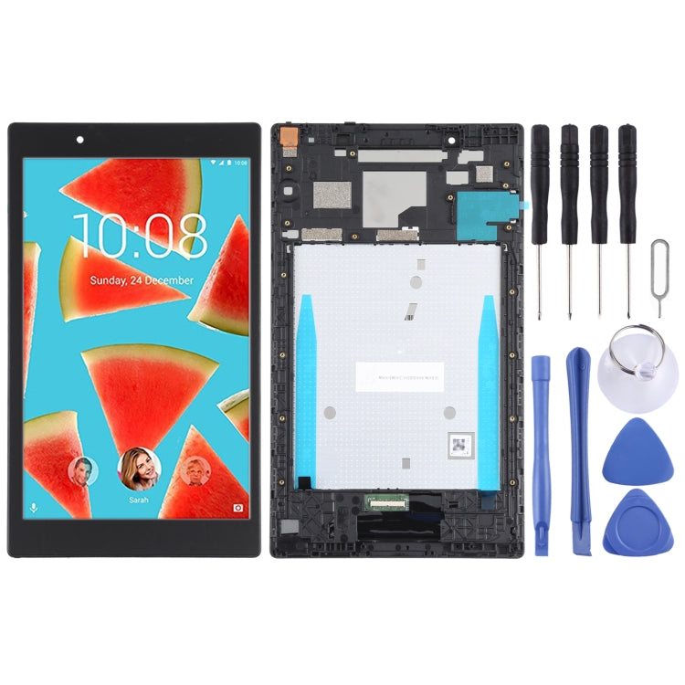 適用於Lenovo Tab 4  TB-8504, TB-8504X, TB-8504F, TB-8504N OEM液晶觸摸總成帶框
