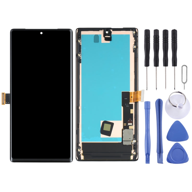 適用於Google Pixel 6 Pro 原裝液晶觸摸總成帶框 AMOLED材質