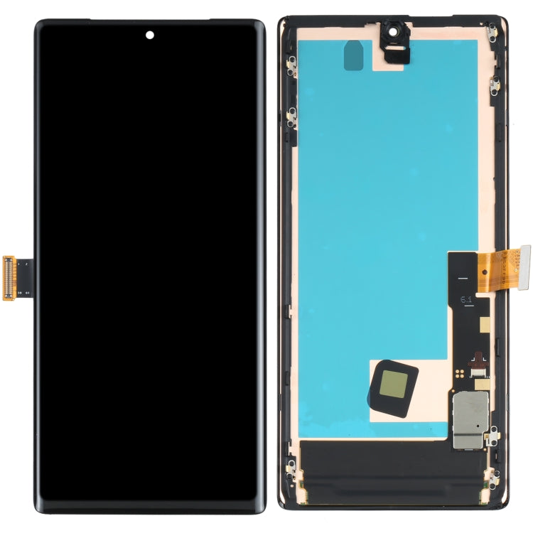 適用於Google Pixel 6 Pro 原裝液晶觸摸總成帶框 AMOLED材質