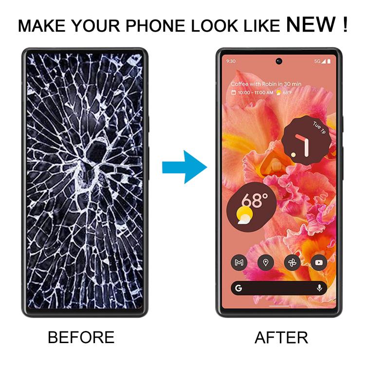 適用於Google Pixel 6 原裝液晶觸摸總成帶框 AMOLED材質