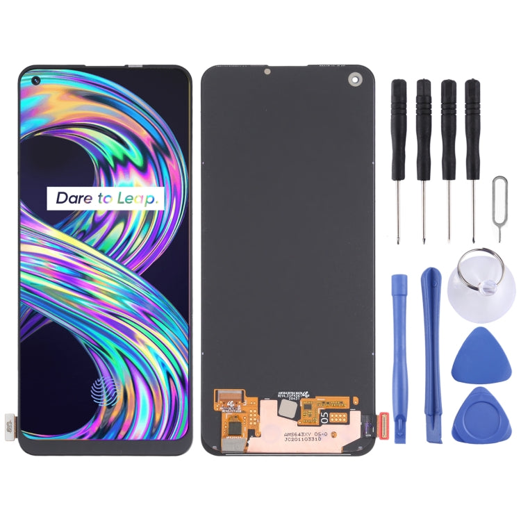 適用於 OPPO Realme 8 原裝Super AMOLED材質 液晶觸摸總成