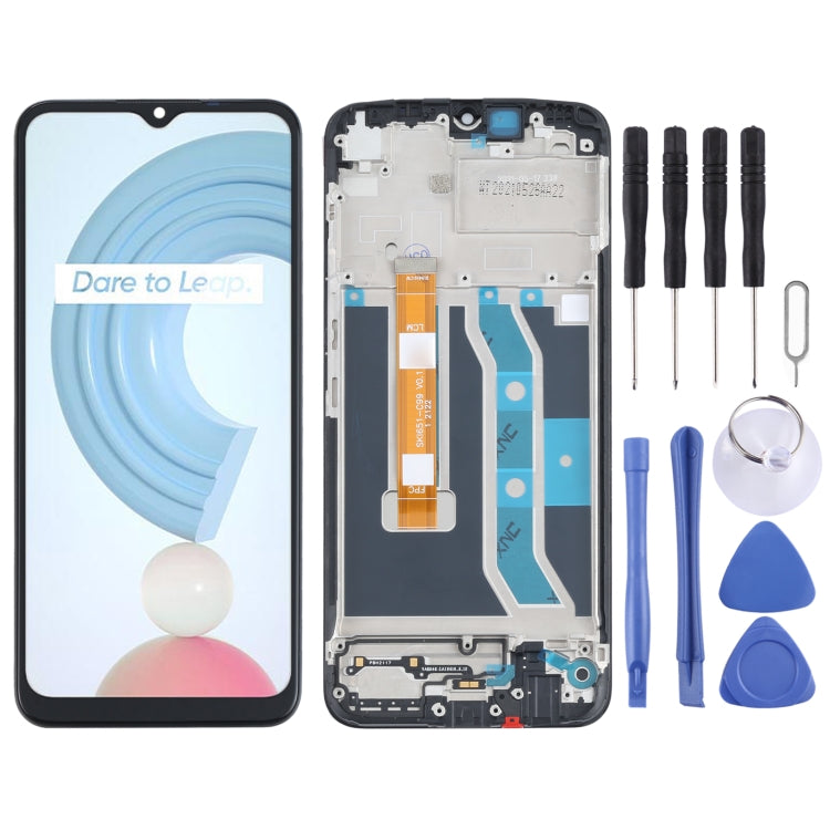 適用於OPPO Realme C21Y / Realme C25Y 原裝液晶觸摸總成帶框