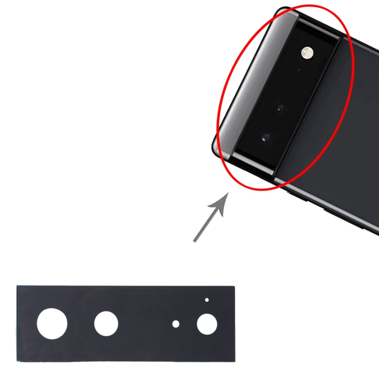 適用於Google Pixel 6 攝像頭鏡片