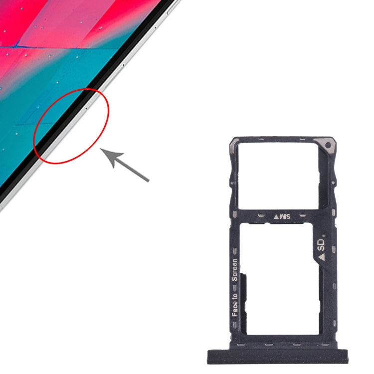 適用於 Lenovo Tab M10 FHD REL TB-X605LC X605 SIM卡+Micro SD卡 卡托