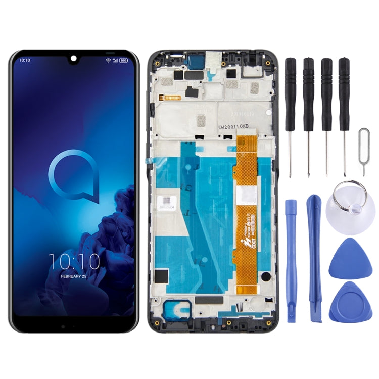 適用於Alcatel 3 / 3L 2019 OT-5053 5053KOEM液晶觸摸總成帶框