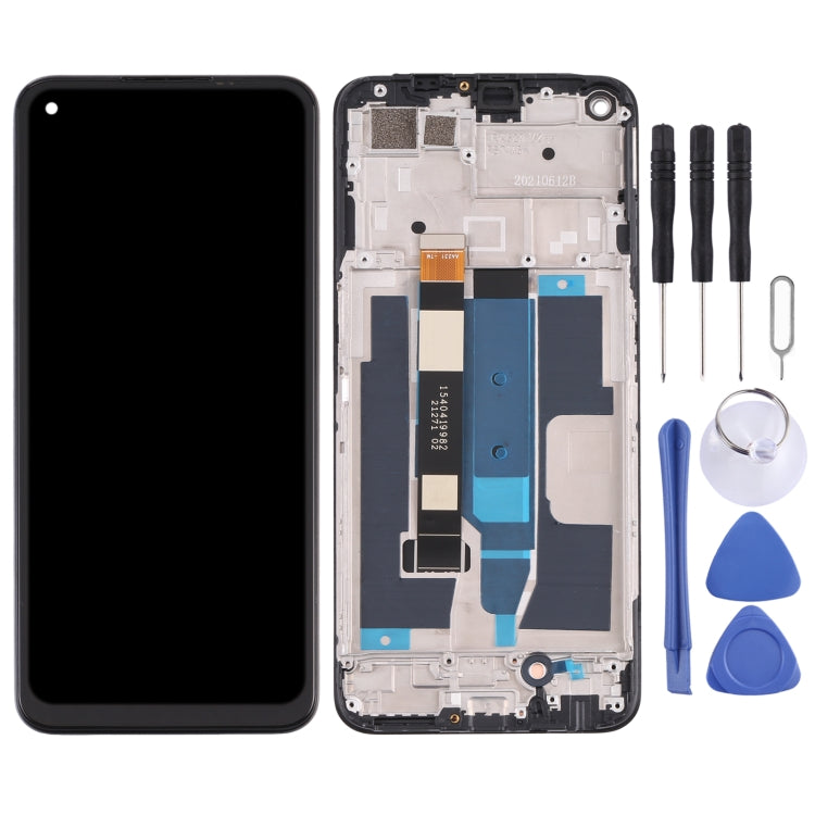適用於OPPO Realme 8 5G TFT材質 液晶觸摸總成帶框