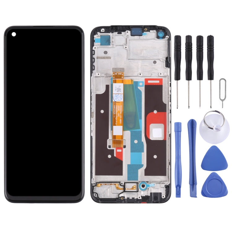 適用於OPPO Realme 8i RMX3151 TFT材質 液晶觸摸總成帶框