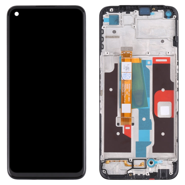 適用於OPPO Realme 8i RMX3151 TFT材質 液晶觸摸總成帶框