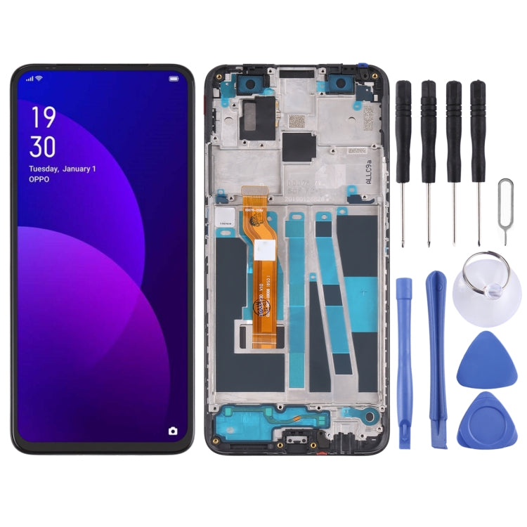 適用於OPPO F11 Pro CPH1959 CPH2209 CPH1989 TFT材質 液晶觸摸總成帶框