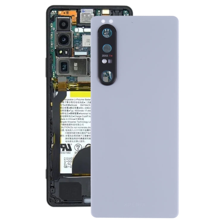 適用於 Sony Xperia 1 III 原裝電池后蓋帶相圈