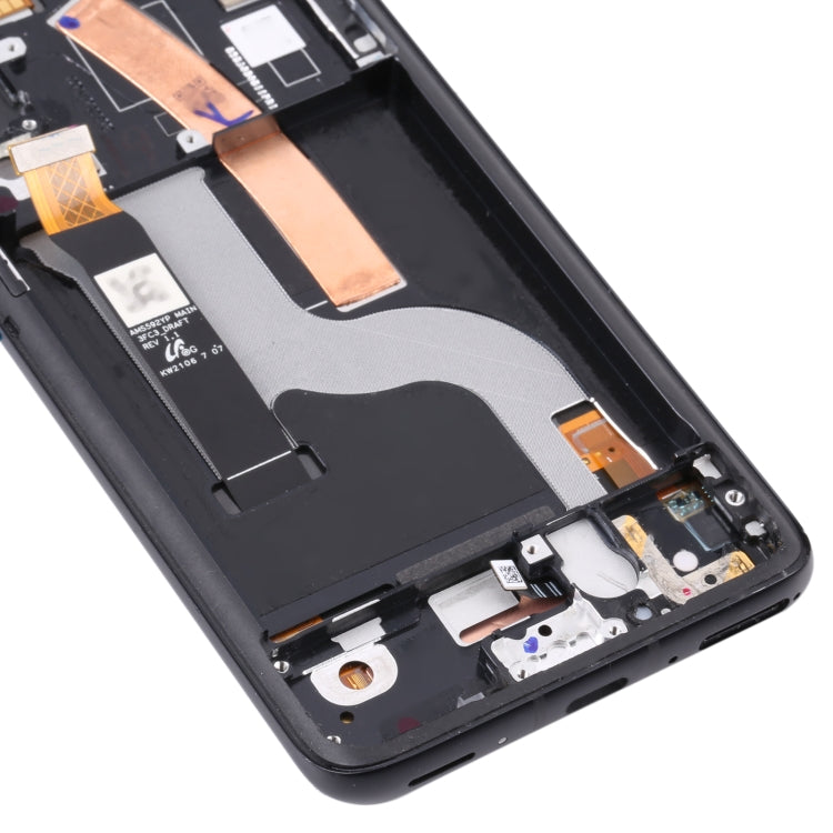 適用於Asus Zenfone 8 ZS590KS 原裝液晶觸摸總成帶框AMOLED材質