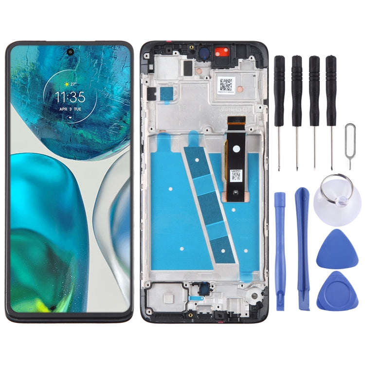 適用於Motorola Moto G52 原裝液晶觸摸總成帶框