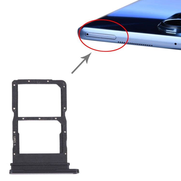 適用於 華為 Nova 9 SE SIM卡+SIM卡 卡托