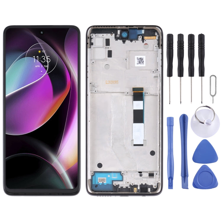 適用於Motorola Moto G 5G TFT材質 液晶觸摸總成帶框