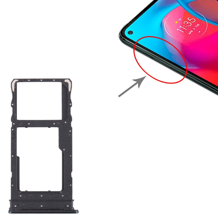 SIM Card Tray + Micro SD Card Tray for Motorola Moto G Stylus 5G 2021