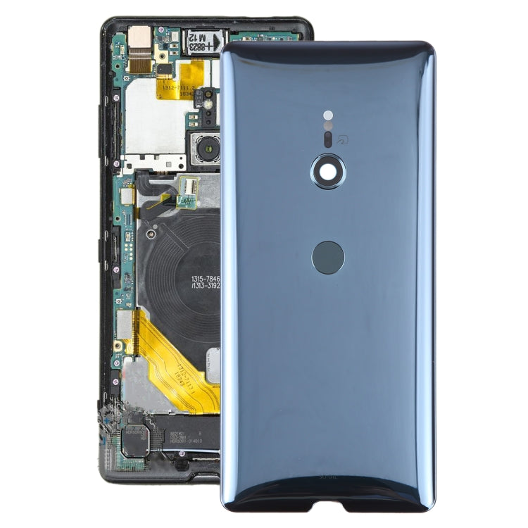 適用於Sony Xperia XZ3 原裝電池后蓋帶指紋