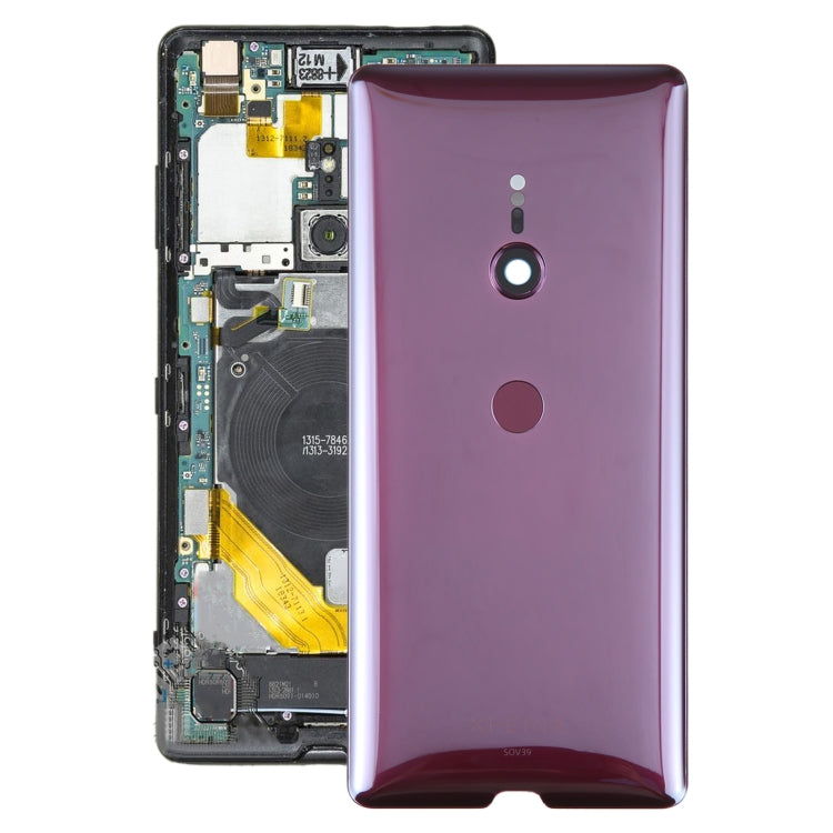 適用於Sony Xperia XZ3 原裝電池后蓋帶指紋